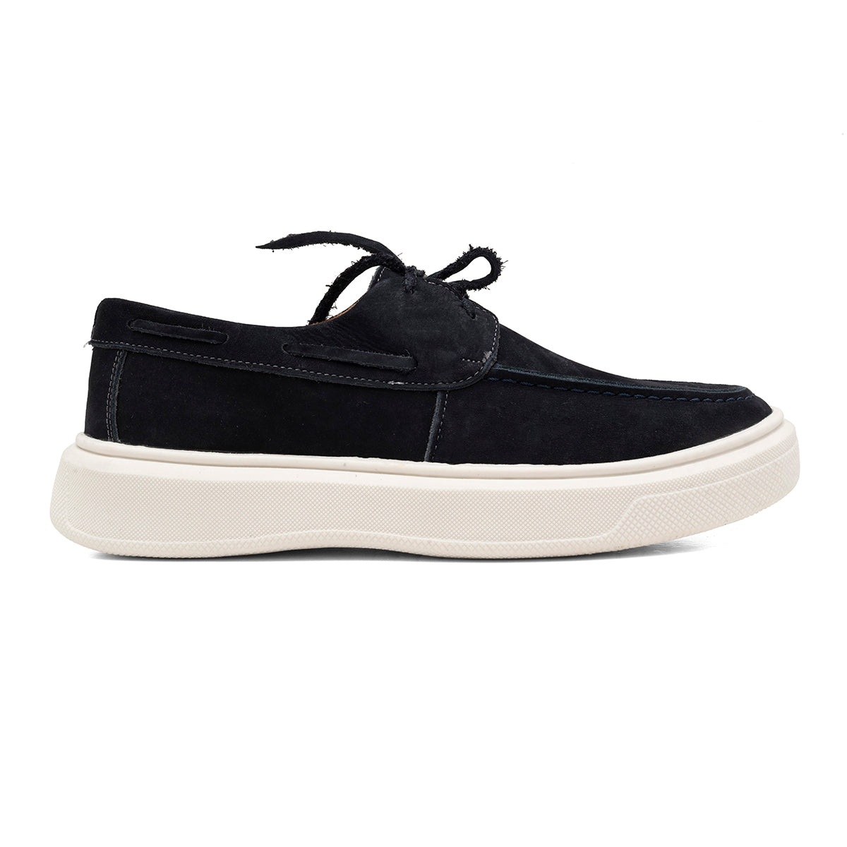 Mocassim Casual Dockside Masculino Em Couro Azul