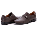 Sapato Social Ortopédico Masculino Comfort Firenze com Bico Fino