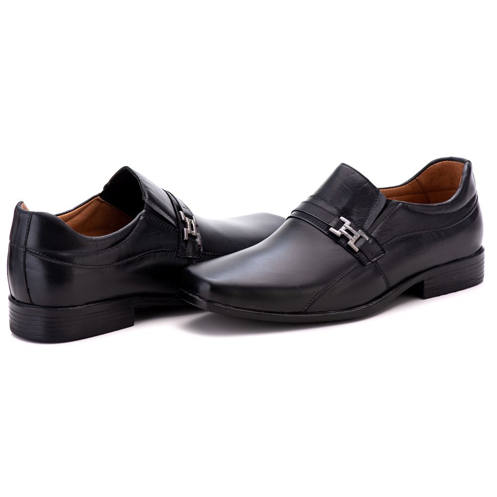 Sapato Social Ortopédico Masculino Comfort Firenze com Bico Fino