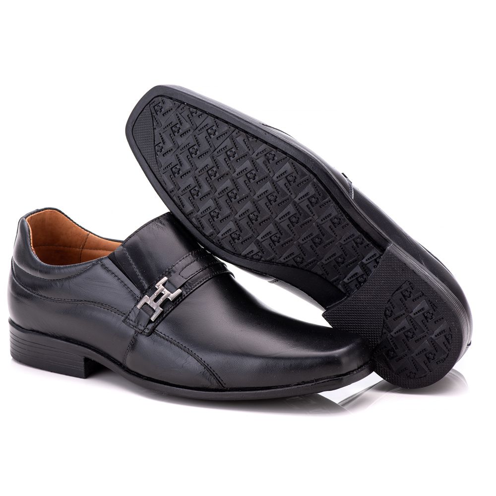 Sapato Social Ortopédico Masculino Comfort Firenze com Bico Fino