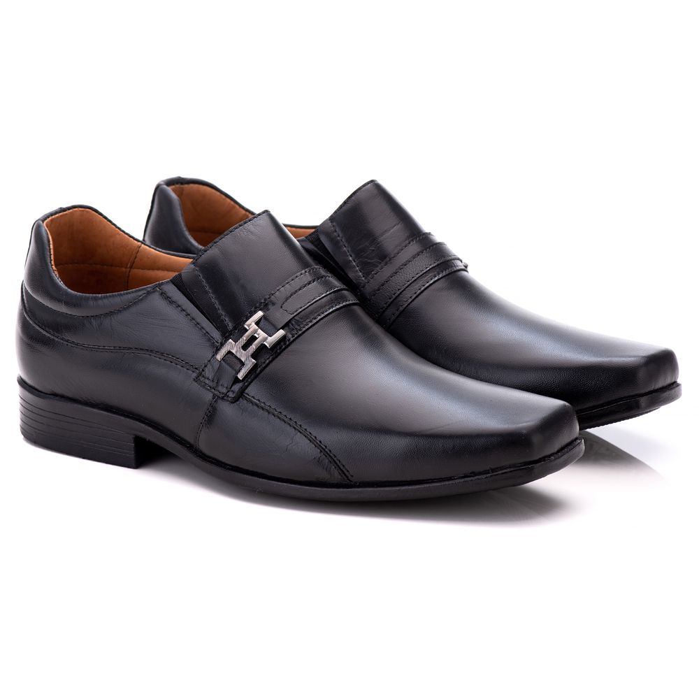 Sapato Social Ortopédico Masculino Comfort Firenze com Bico Fino