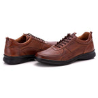 Sapato Ortopédico Masculino Couro Casual