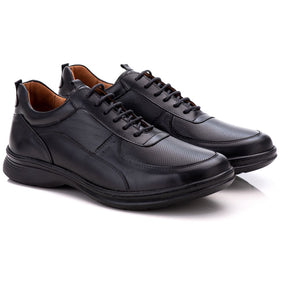Sapato Ortopédico Masculino Couro Casual