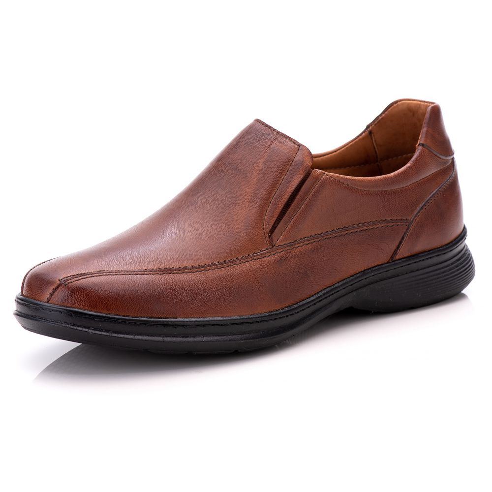 Sapato Social Ortopédico Comfort Masculino Moderno– Slip-On Elegante