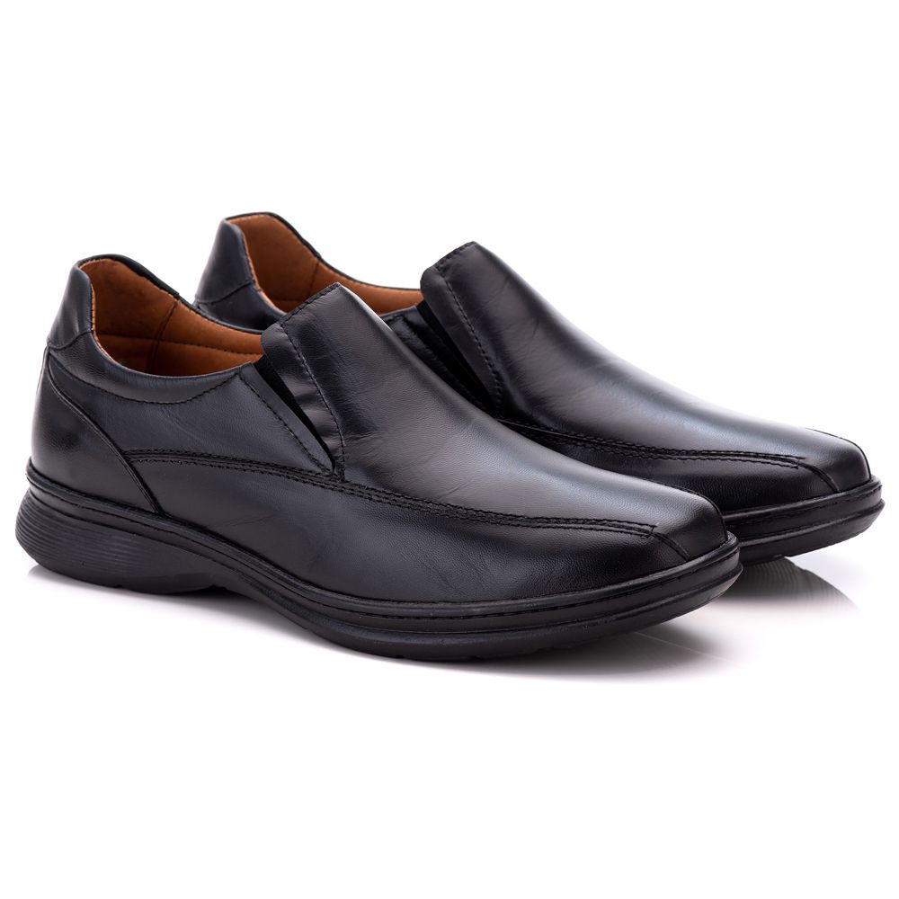 Sapato Social Ortopédico Comfort Masculino Moderno– Slip-On Elegante