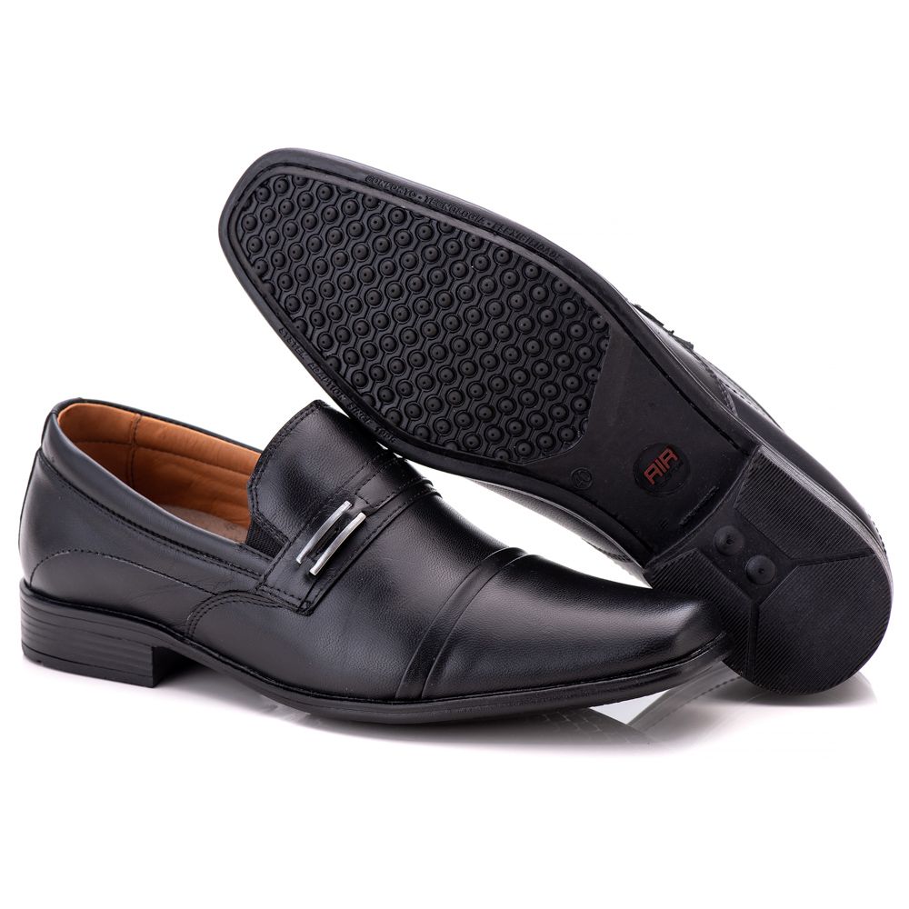 Sapato Social Ortopédico Comfort Masculino Palermo – Couro Legítimo e Design Clássico