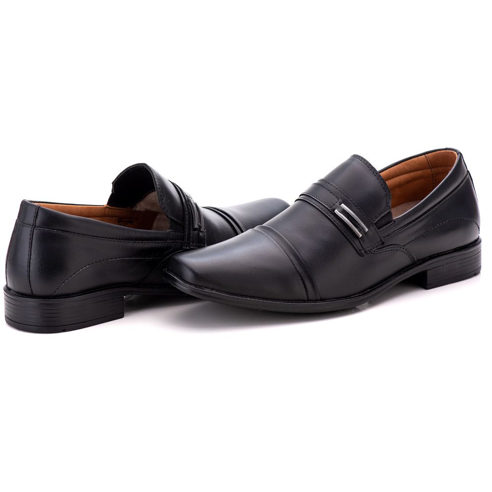 Sapato Social Ortopédico Comfort Masculino Palermo – Couro Legítimo e Design Clássico