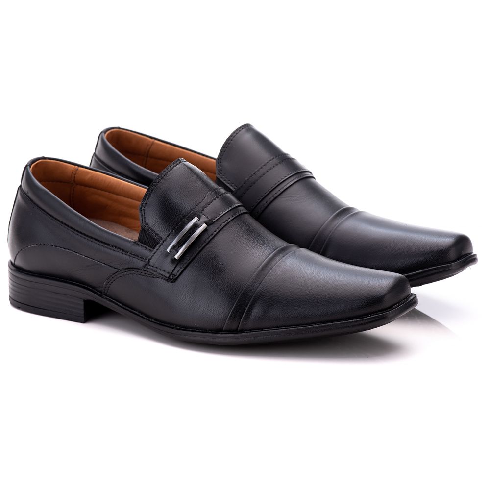 Sapato Social Ortopédico Comfort Masculino Palermo – Couro Legítimo e Design Clássico