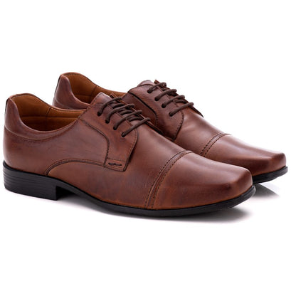 Sapato Social Comfort Masculino Verona – Couro Legítimo e Estilo Clássico