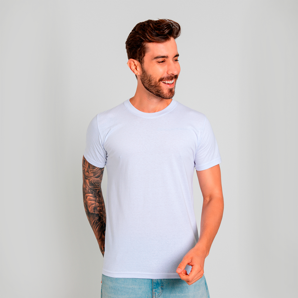 Compre 1 e Leve 2 - Camisa lisa Costarini  100% algodão