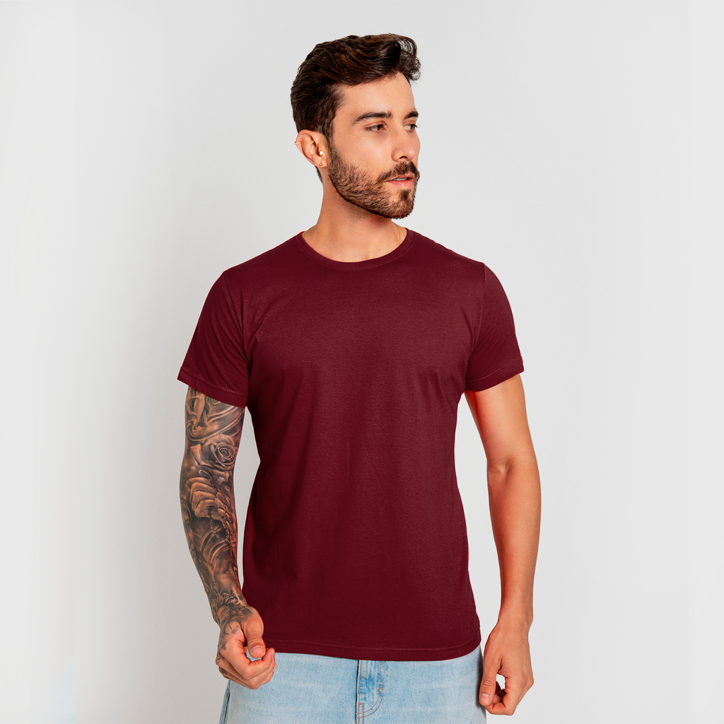 Compre 1 e Leve 2 - Camisa lisa Costarini  100% algodão