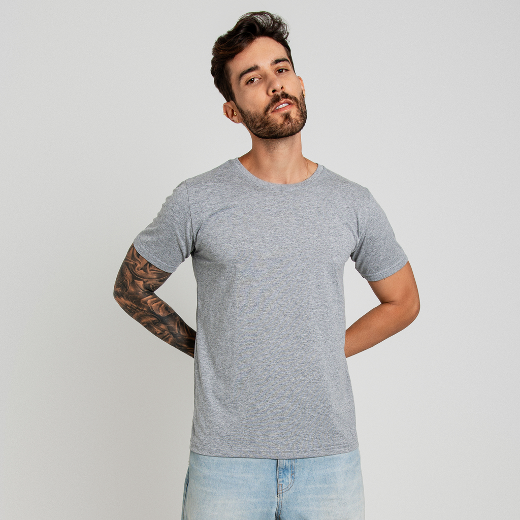 Compre 1 e Leve 2 - Camisa lisa Costarini  100% algodão
