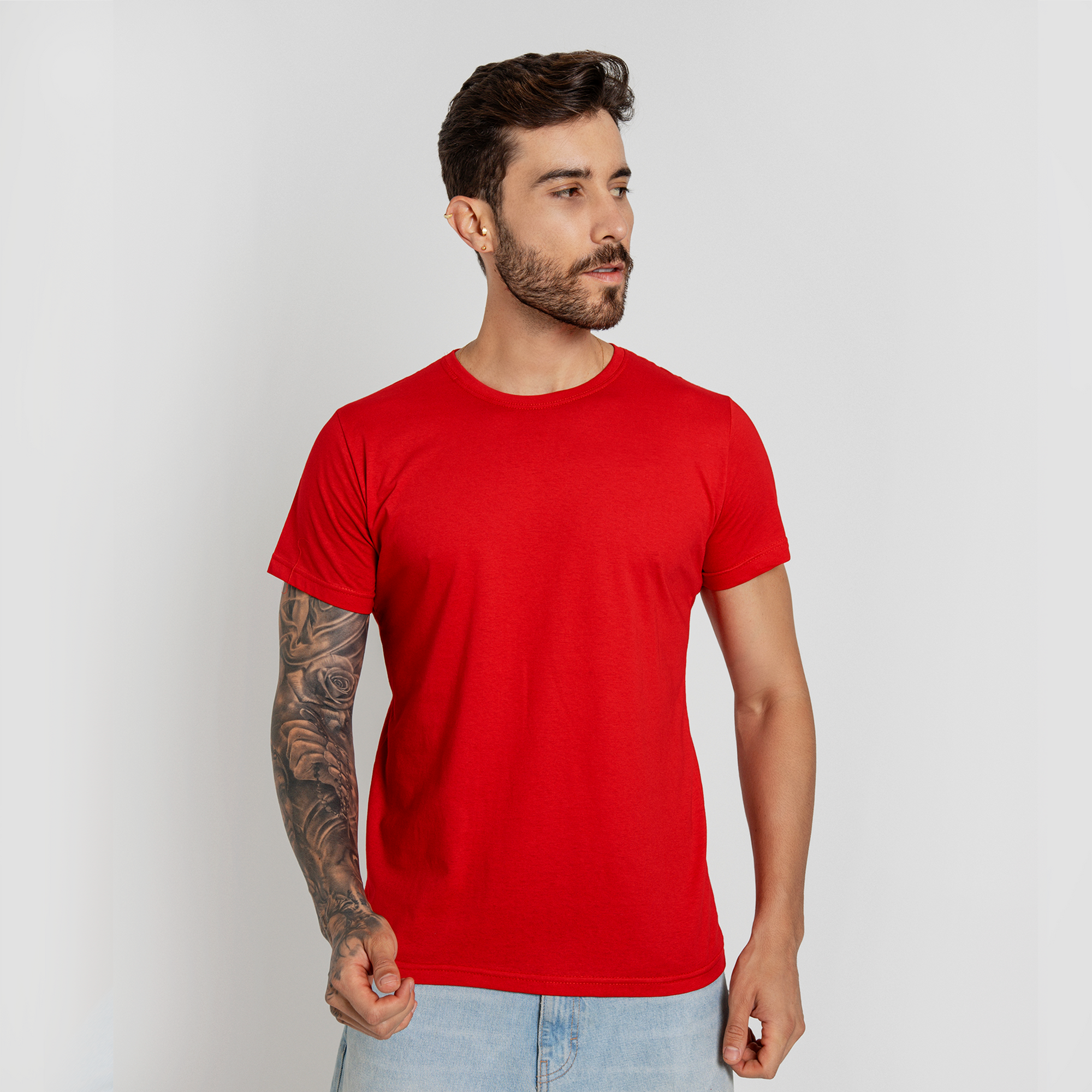 Compre 1 e Leve 2 - Camisa lisa Costarini  100% algodão