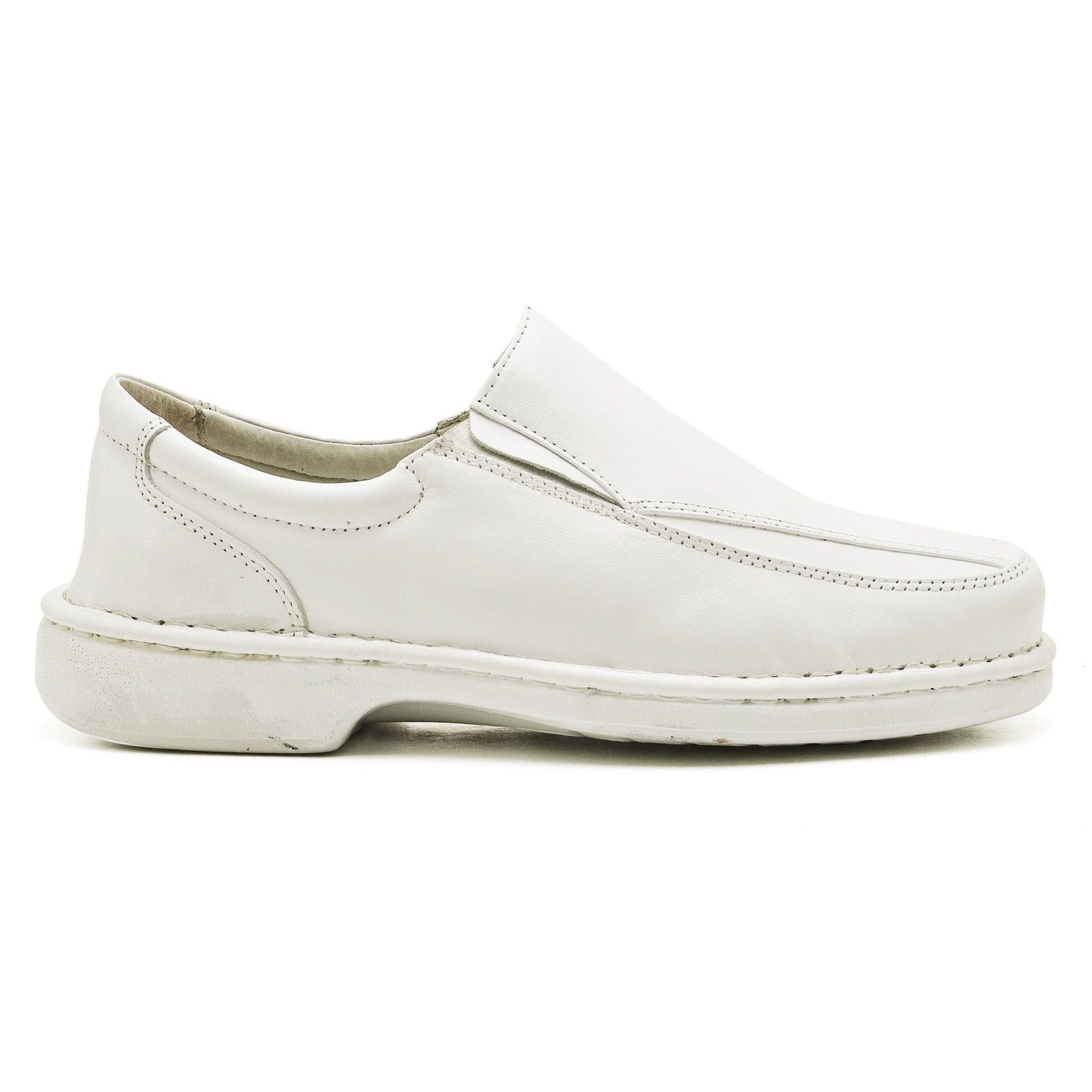 Sapato Ortopédico Masculino Couro Gel Comfort