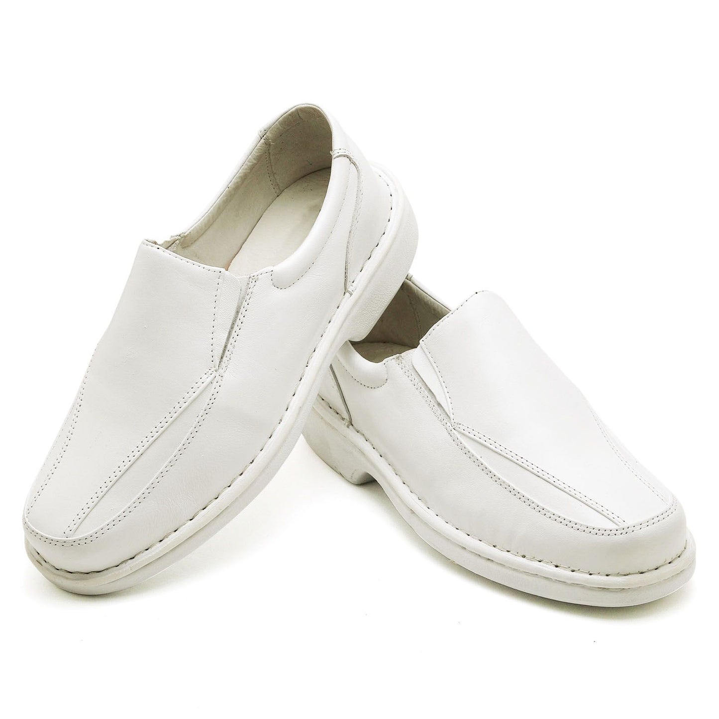 Sapato Ortopédico Masculino Couro Gel Comfort