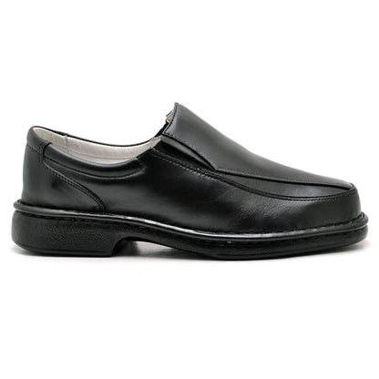 Sapato Ortopédico Masculino Couro Gel Comfort