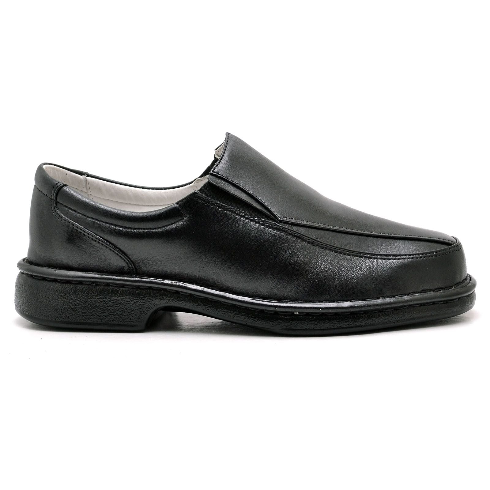 Sapato Ortopédico Masculino Couro Gel Comfort
