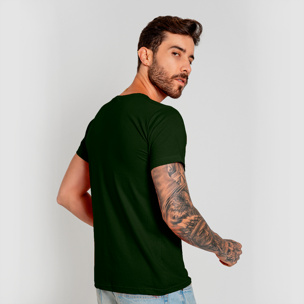 Compre 1 e Leve 2 - Camisa lisa Costarini  100% algodão