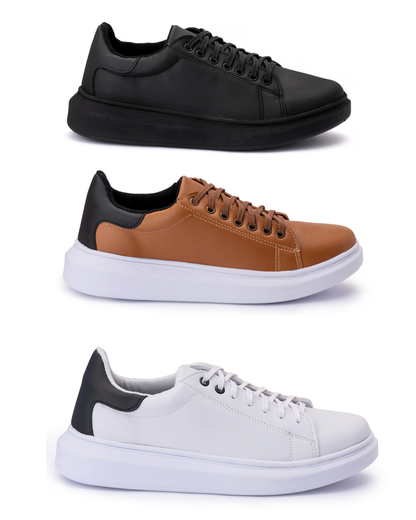 Kit 3 Pares - Tênis Casual Costarini