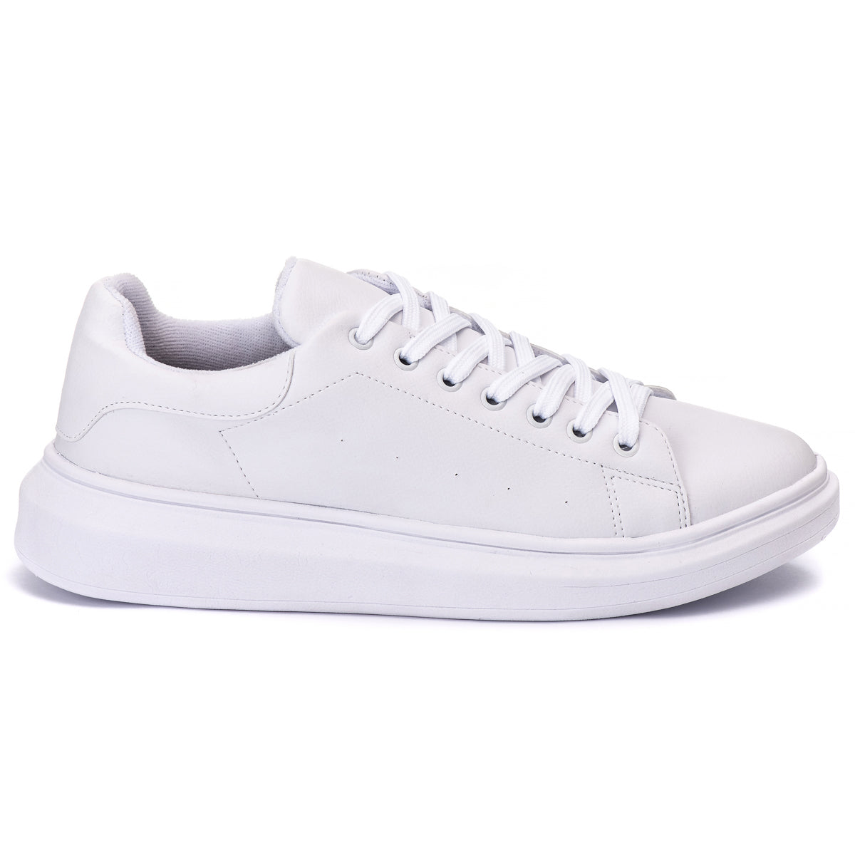 Tênis Casual Costarini Branco - Couro Ecológico