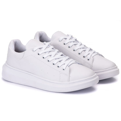 Tênis Casual Costarini Branco - Couro Ecológico