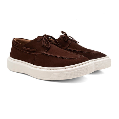 Combo 2 Pares - Casual Dockside Mocassim Masculino Em Couro