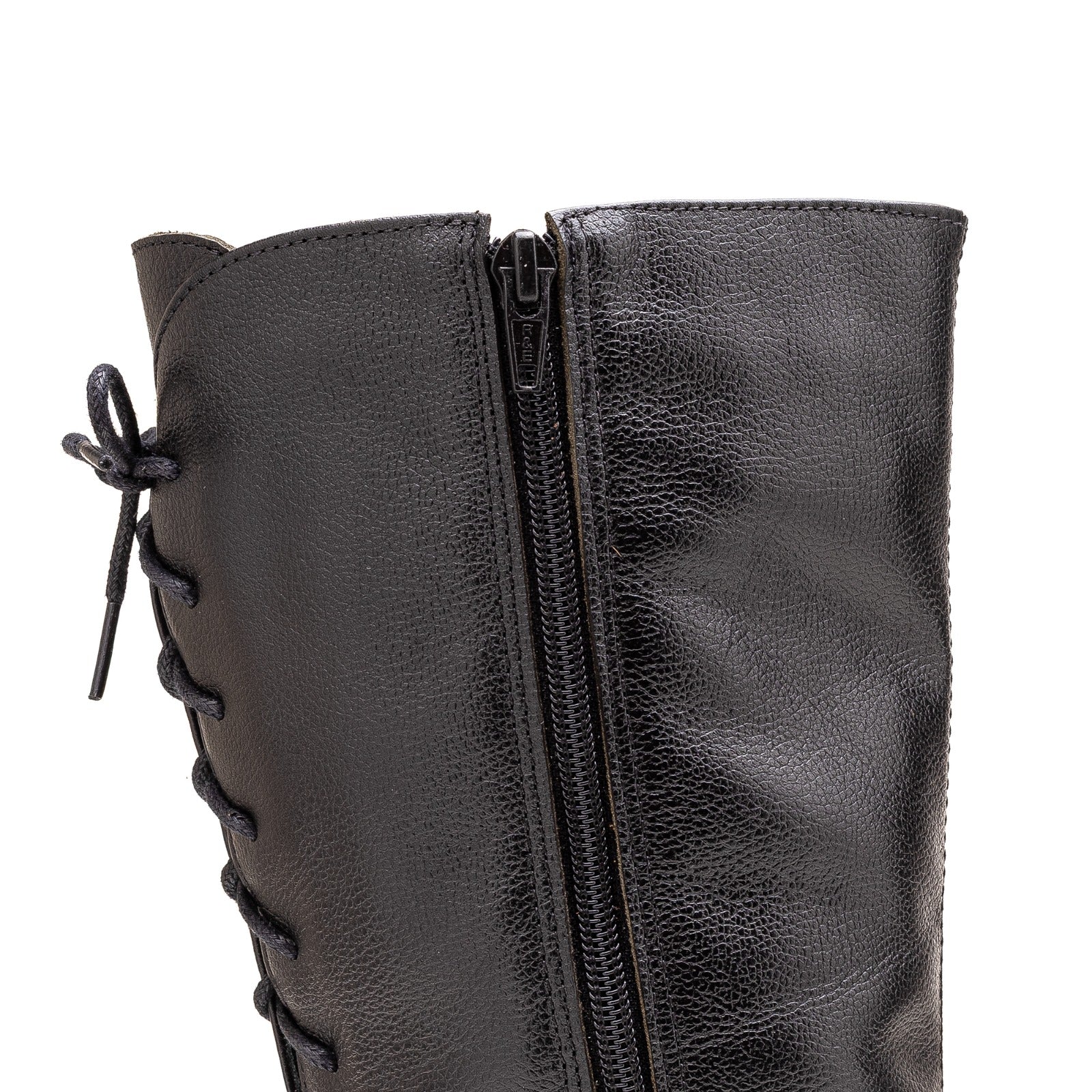 Bota Montaria Feminina Cano Longo Ajustavel Couro Legitimo