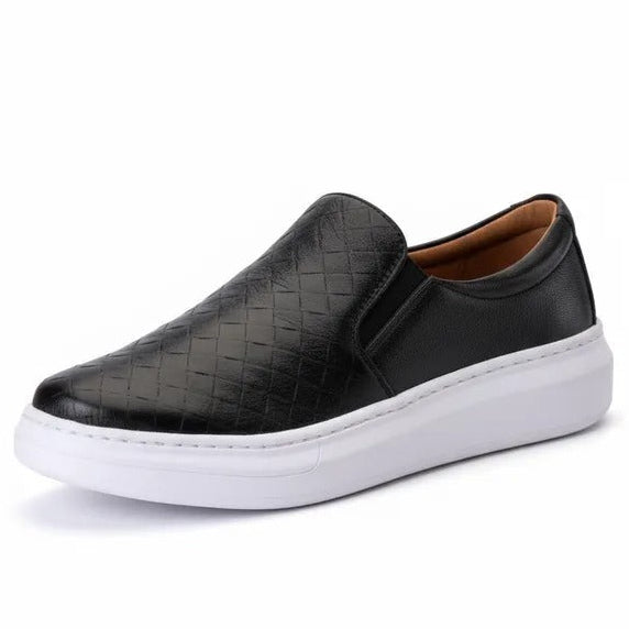 Tênis Iate Floater Couro Costarini Preto