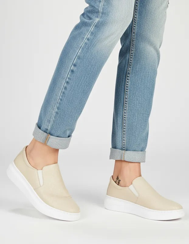 Tênis Iate Floater Couro Costarini OffWhite