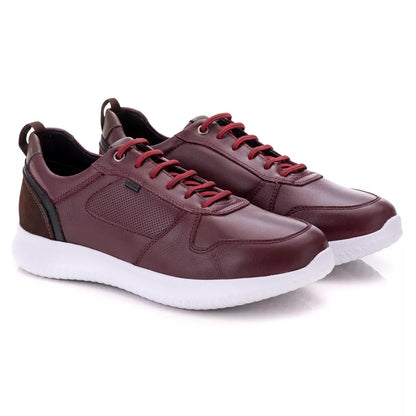 Tenis Masculino Casual Ranster Sapatenis Comfort 100% Couro Legitimo Palmilha Anatômica em Gel