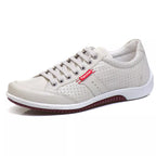 Sapatenis Casual Ranster Conforto Em Gel Couro Legítimo Antistress
