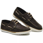 Sapatenis Masculino Dockside Mocassim Casual Em Couro Marrom