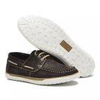 Sapatenis Masculino Dockside Mocassim Casual Em Couro Marrom